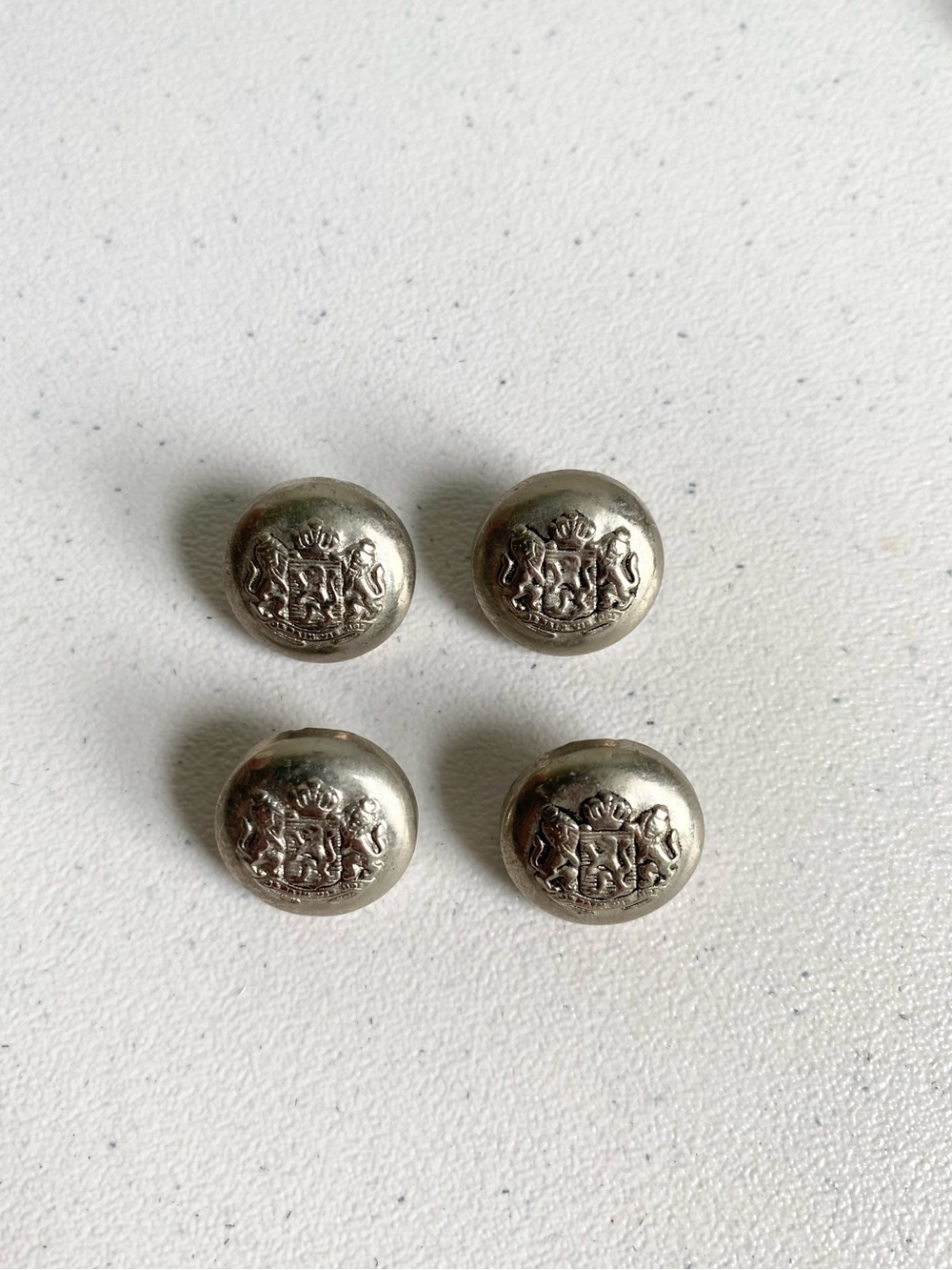 Vintage Lion Crest Buttons